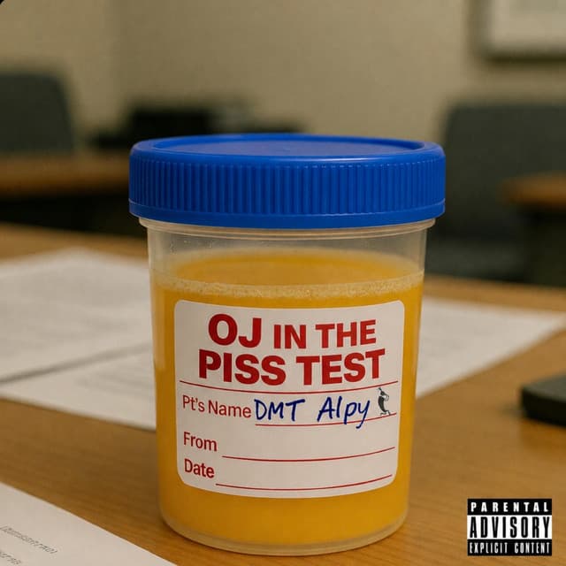 OJ In The Piss Test cover art